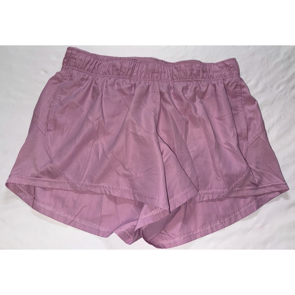 Athletic Works Running Shorts Women Large Pink Gray 3 Pack Activewear Gym - Picture 7 of 16